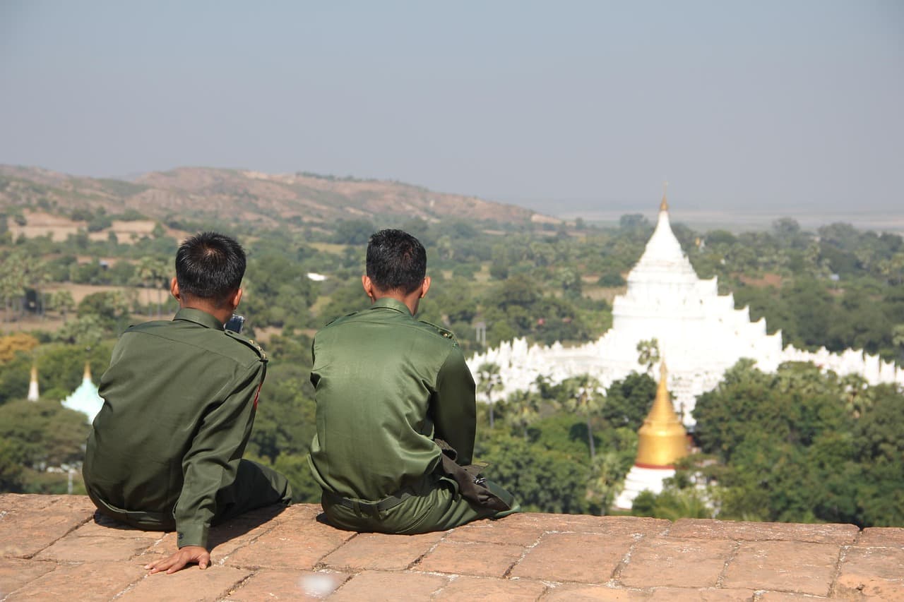 Aung San Suu Kyi seen in rare photos after military hands over King Charles gift
